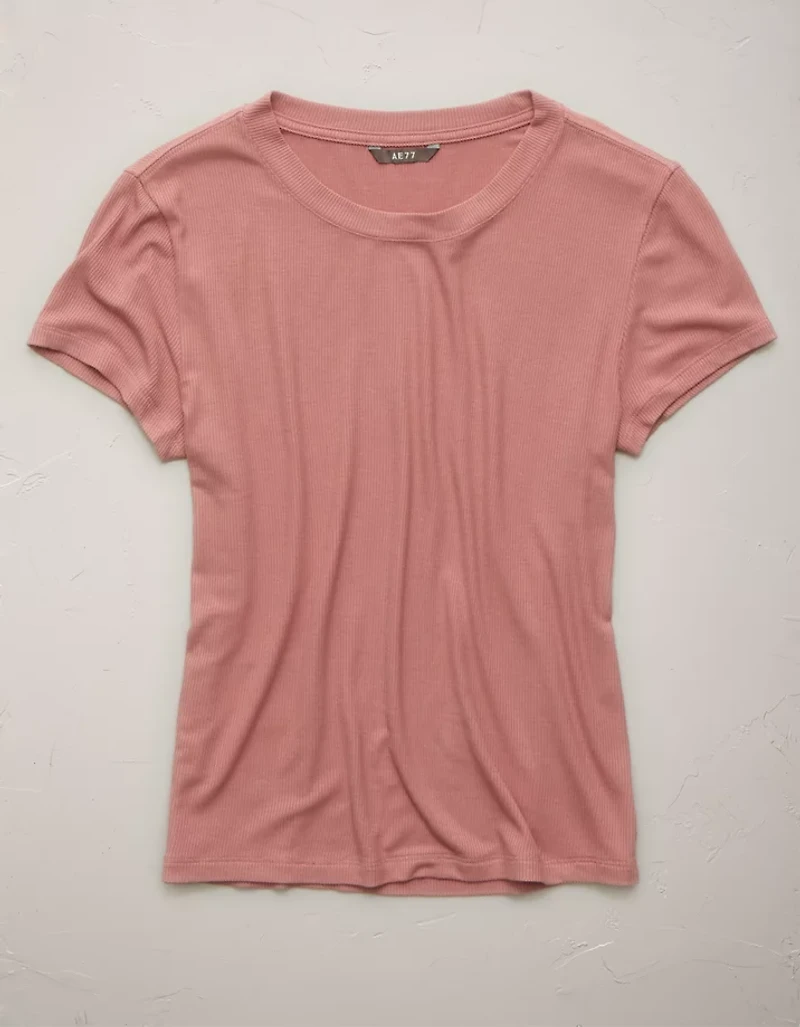 AE77 Premium Ribbed T-Shirt