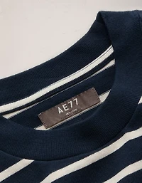 T-shirt court droit à manches longues haut de gamme AE77