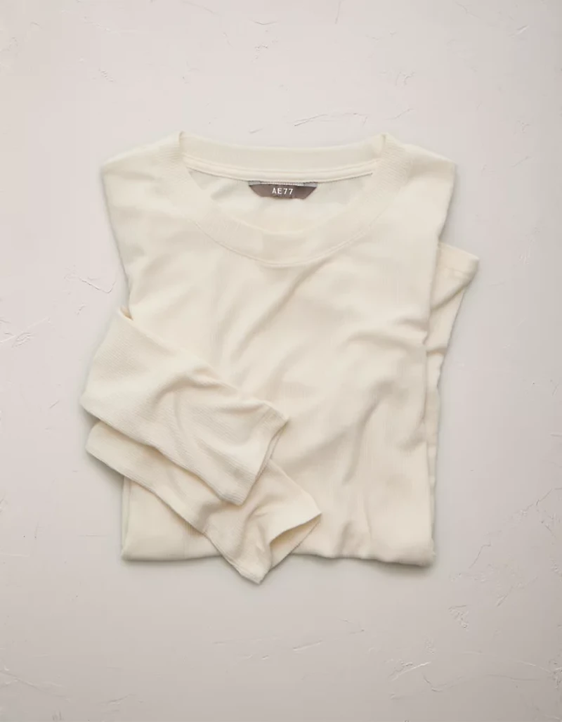 AE77 Long Sleeve Rib T-Shirt