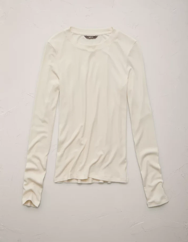 AE77 Long Sleeve Rib T-Shirt