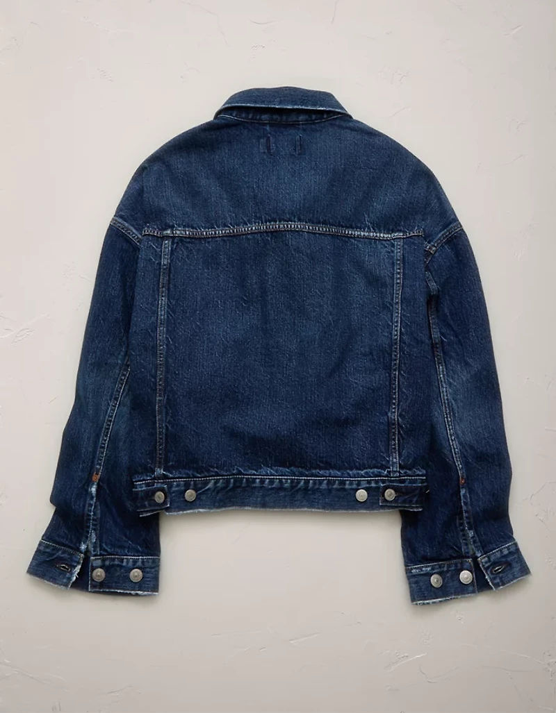 AE77 Premium Oversized Denim Jacket