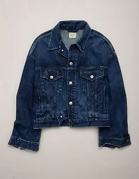 AE77 Premium Oversized Denim Jacket
