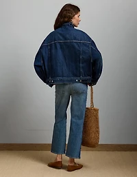 AE77 Premium Oversized Denim Jacket