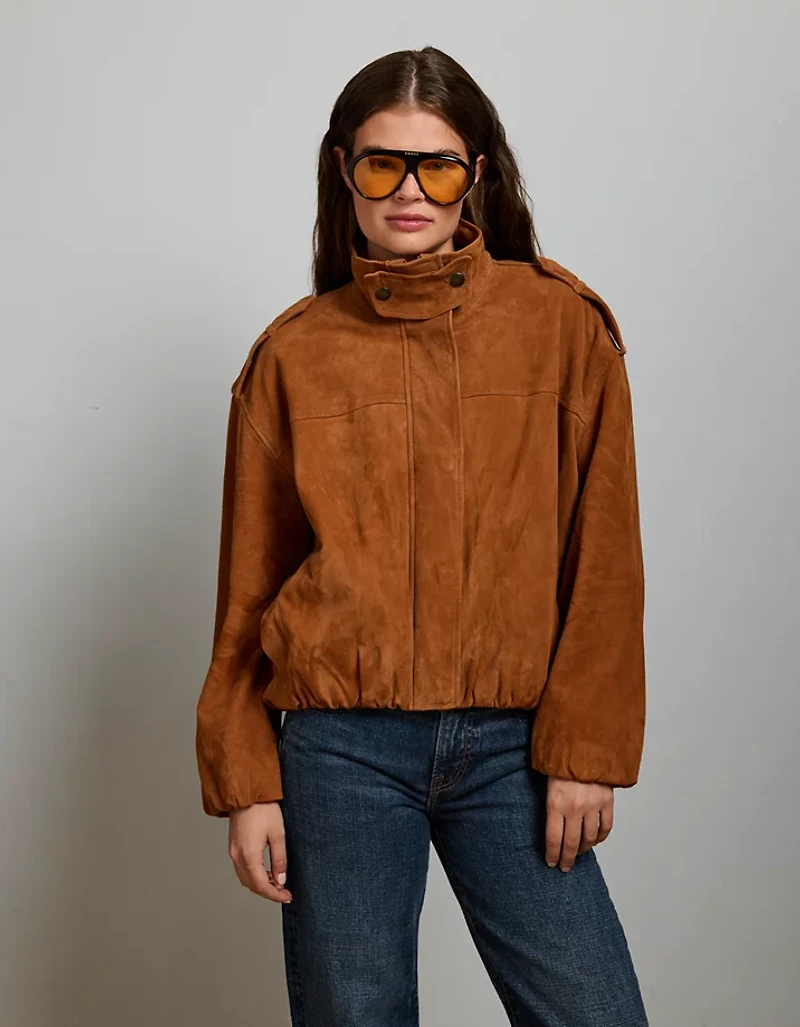 Vestes haut de gamme en suède AE77