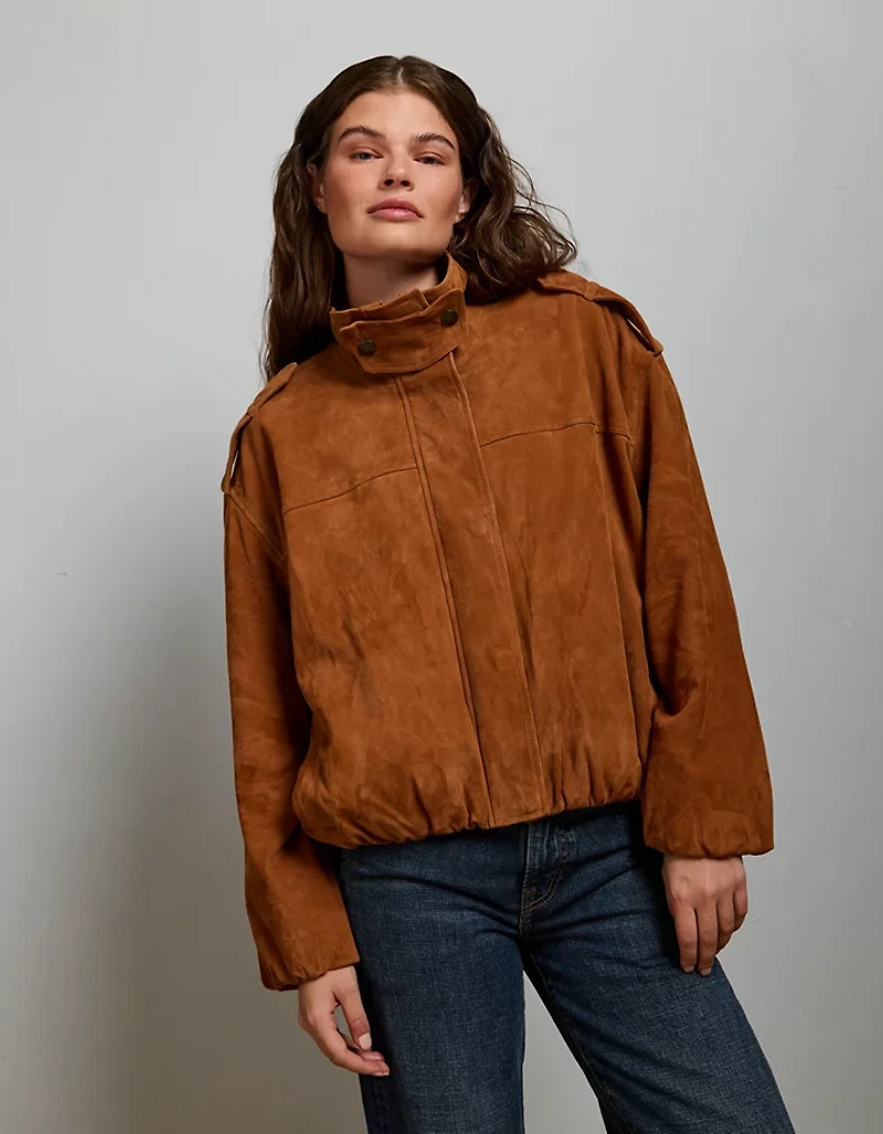 Vestes haut de gamme en suède AE77