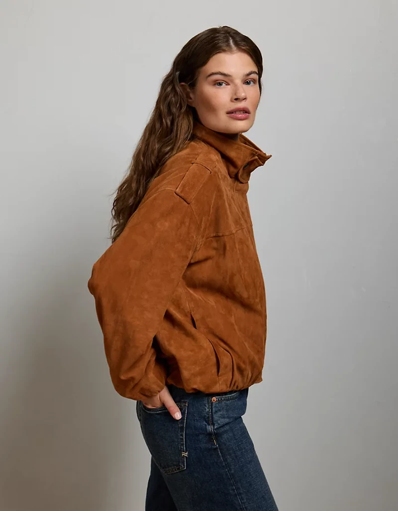 Vestes haut de gamme en suède AE77