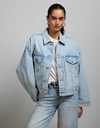 Veste en denim surdimensionné AE77