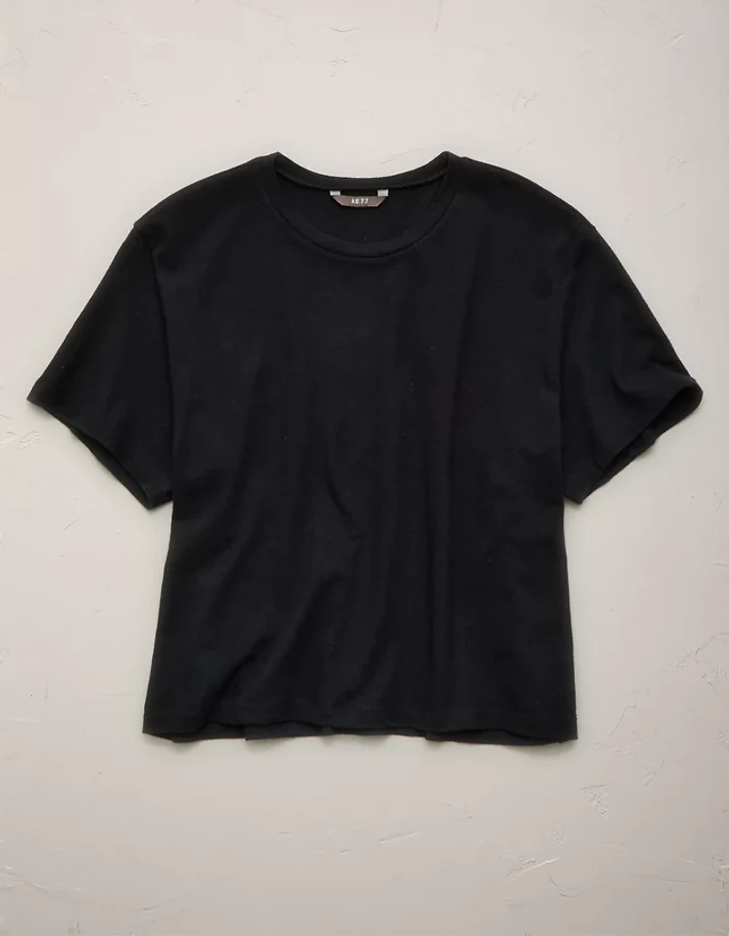 AE77 Premium Linen-Blend T-Shirt