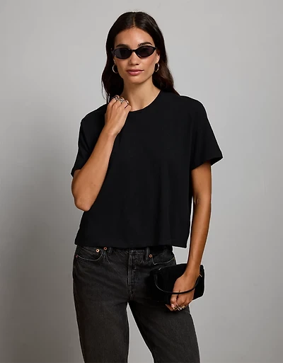 AE77 Premium Linen-Blend T-Shirt