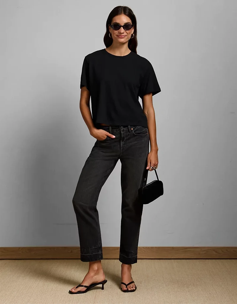 AE77 Premium Linen-Blend T-Shirt