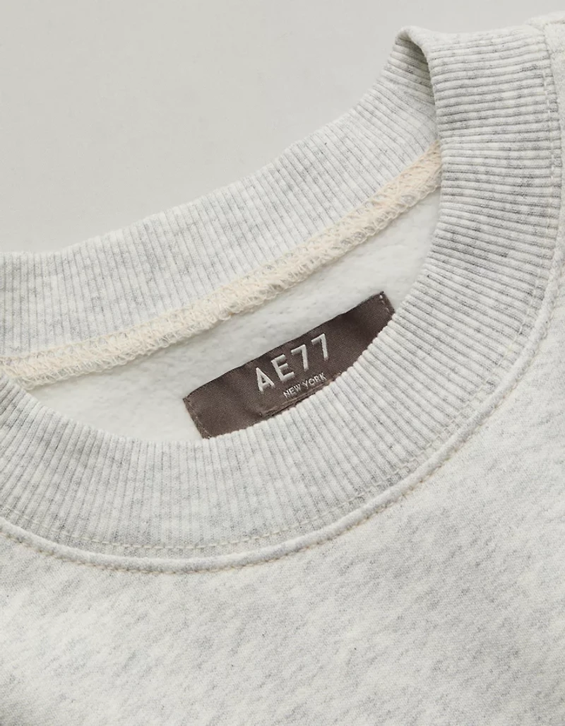 AE77 Puff Sleeve Terry Sweatshirt