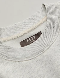 AE77 Puff Sleeve Terry Sweatshirt