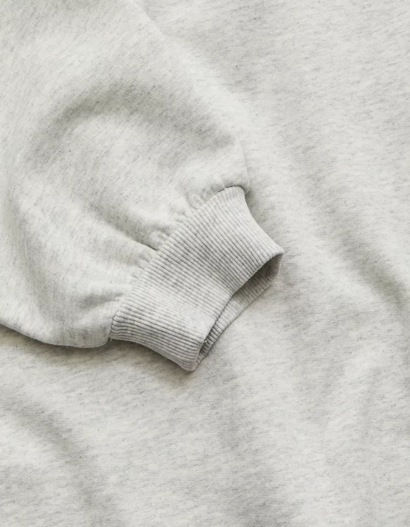 AE77 Puff Sleeve Terry Sweatshirt