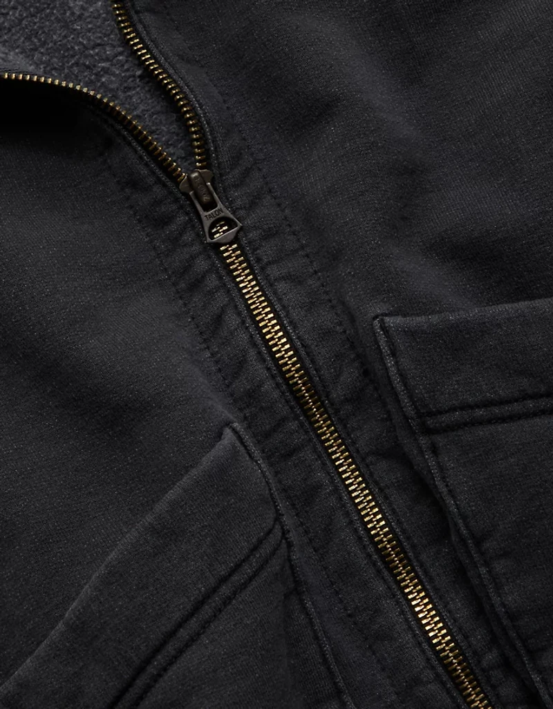 AE77 Cropped Zip-Up Hoodie