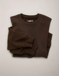 AE77 Lightweight Terry Fleece Raglan Sweatshirt