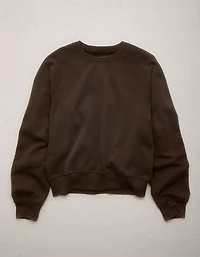 AE77 Lightweight Terry Fleece Raglan Sweatshirt