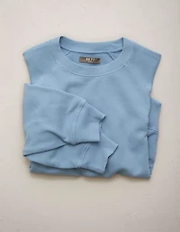 Chandail raglan léger en tissu éponge AE77