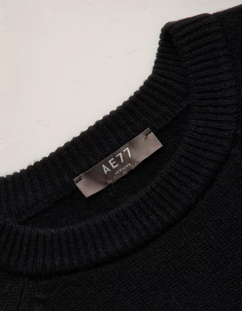 AE77 Boxy Cashmere Sweater Tee