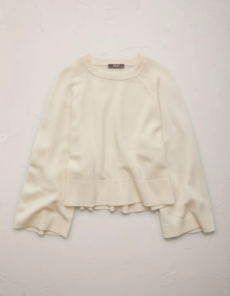 AE77 Boxy Cashmere Sweater Tee