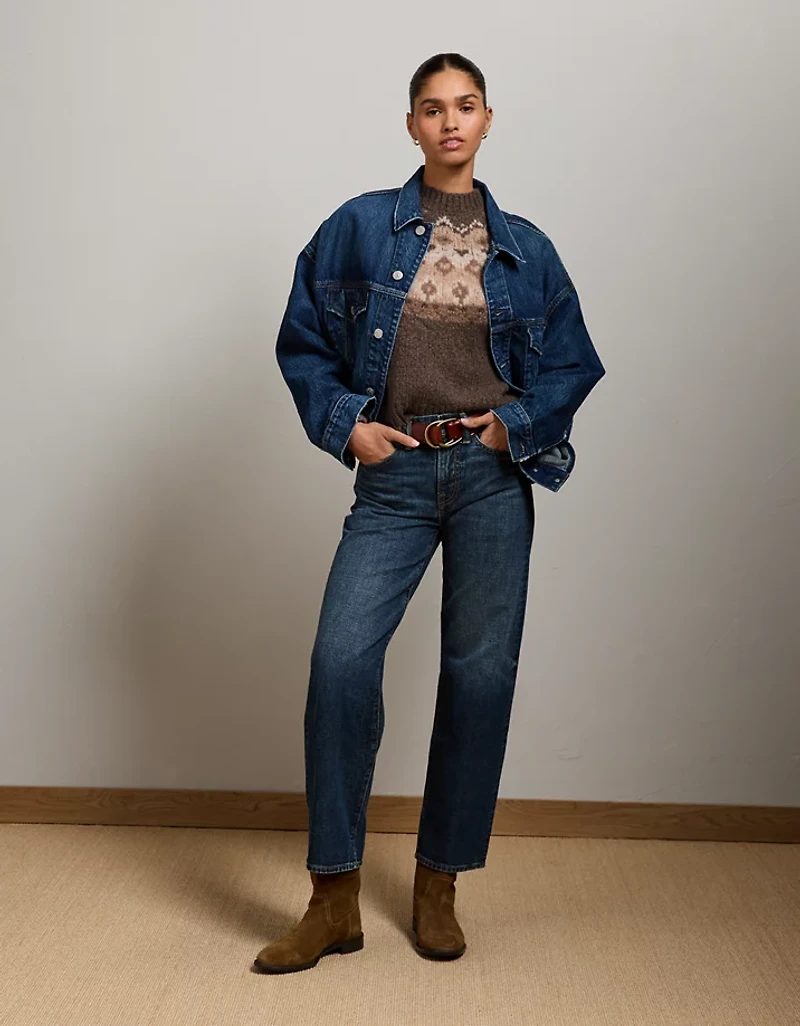 AE77 Fairisle Crew Neck Sweater