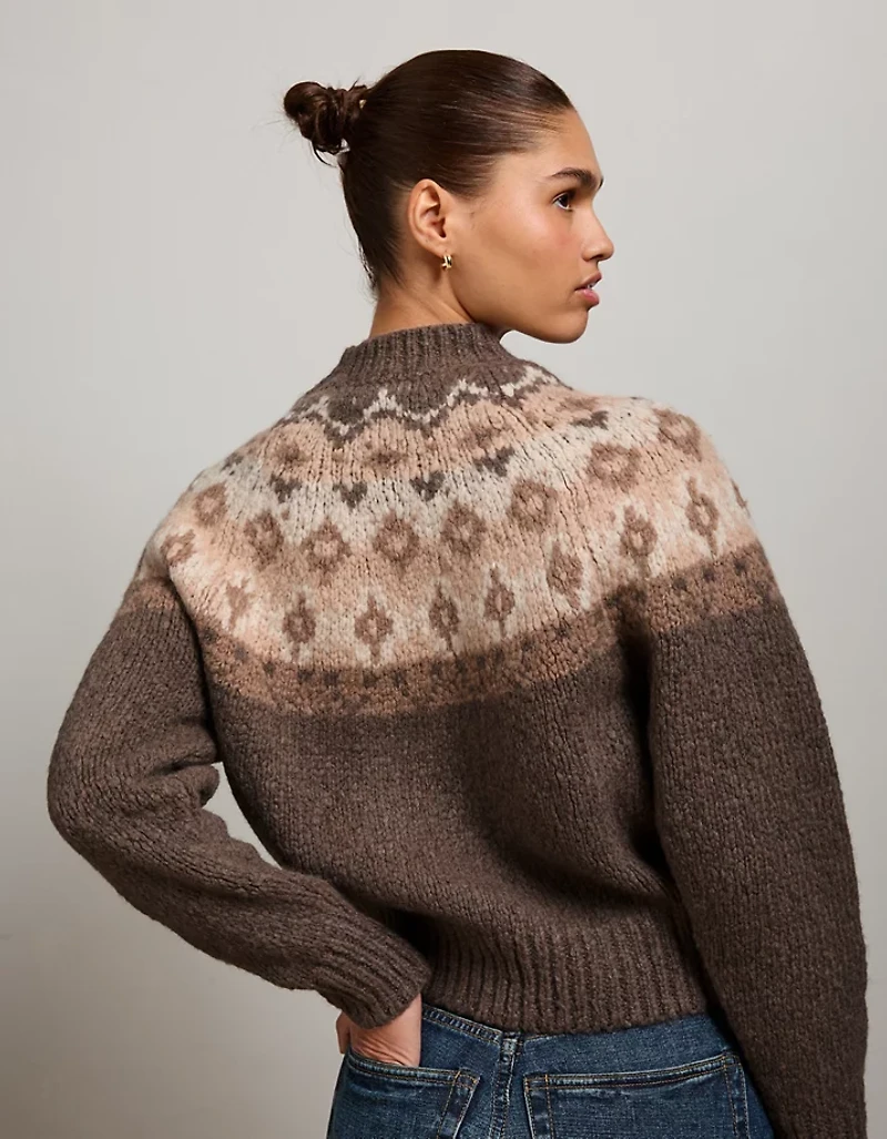 AE77 Fairisle Crew Neck Sweater