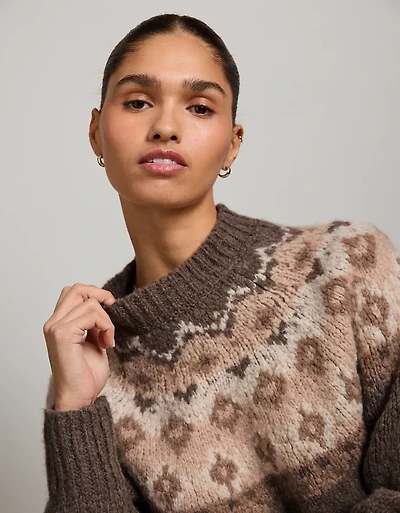 AE77 Fairisle Crew Neck Sweater