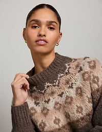 AE77 Fairisle Crew Neck Sweater