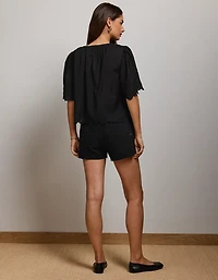 AE77 Embroidered Voile T-Shirt