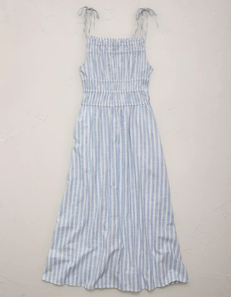 AE77 Ruched Midi Dress