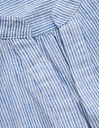 AE77 Split Neck Blouse