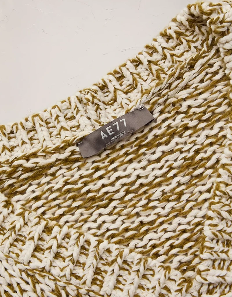 AE77 Marled V-Neck Sweater Vest