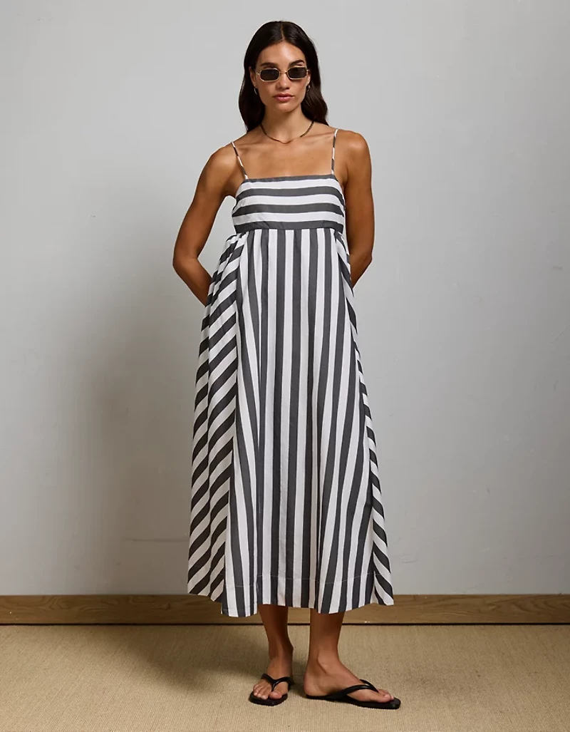 AE77 Empire Waist Maxi Dress