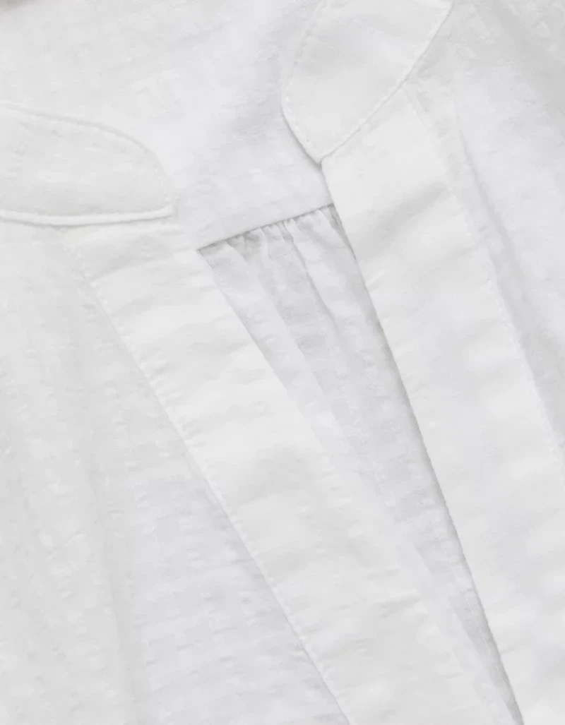 Blouse à encolure fendue AE77