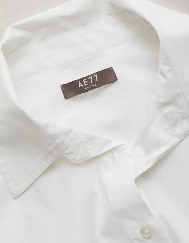 AE77 Cropped Short-Sleeve Shirt