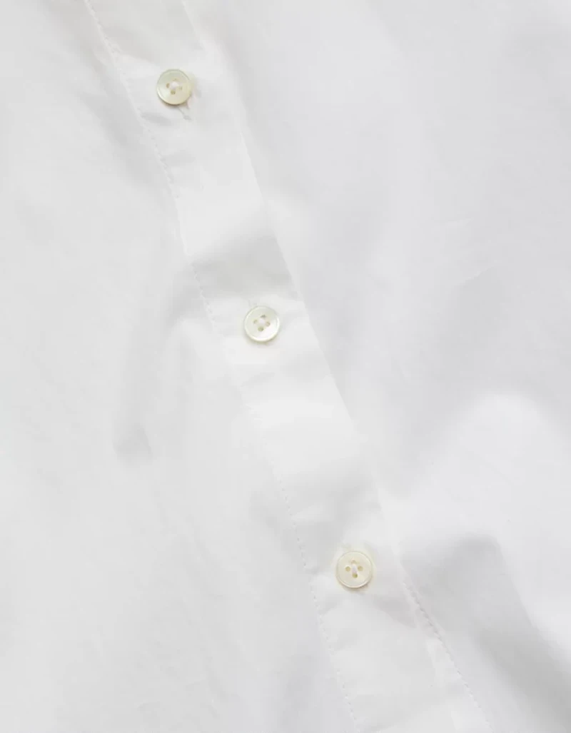 AE77 Cropped Short-Sleeve Shirt