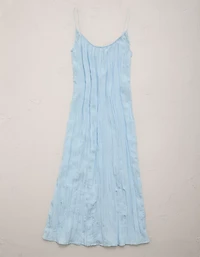 AE77 Crinkle Cami Maxi Dress