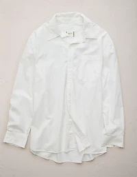 Chemisier petit ami en popeline haute de gamme AE77