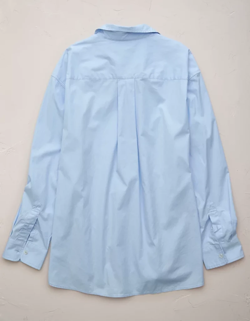 AE77 Premium Poplin Boyfriend Shirt