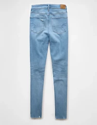 AE Next Level Super High-Waisted Ripped Jegging