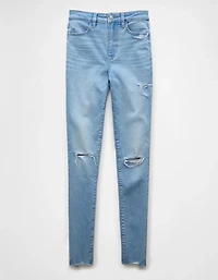 AE Next Level Super High-Waisted Ripped Jegging