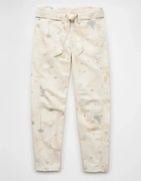Jean à jambe tonneau extensible fierté AE