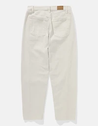 Jean à coupe tonneau Drapé de rêve rigide et extensible AE