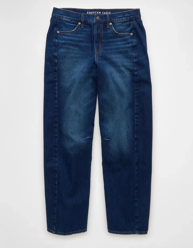AE Dreamy Drape Strigid Barrel Jean