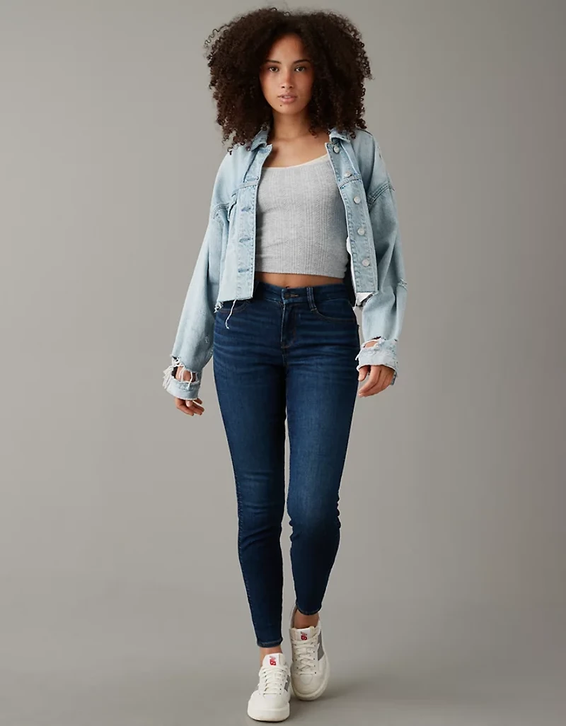 AEJegging en rondeur à taille haute et V Next Level