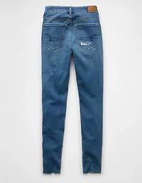Jegging à taille haute déchiré en rondeur Next Level AE