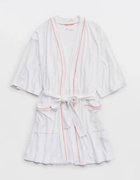 Aerie Real Hot Terry Piping Robe