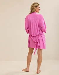 Aerie Real Hot Terry Piping Robe