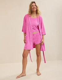 Aerie Real Hot Terry Piping Robe