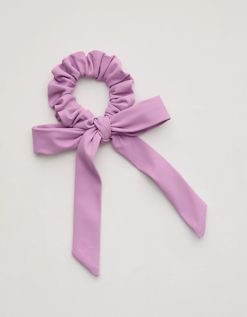 OFFLINE By Aerie Real Me Bow Scrunchie