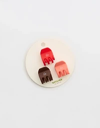 OFFLINE By Aerie Mini Hair Clip 3-Pack
